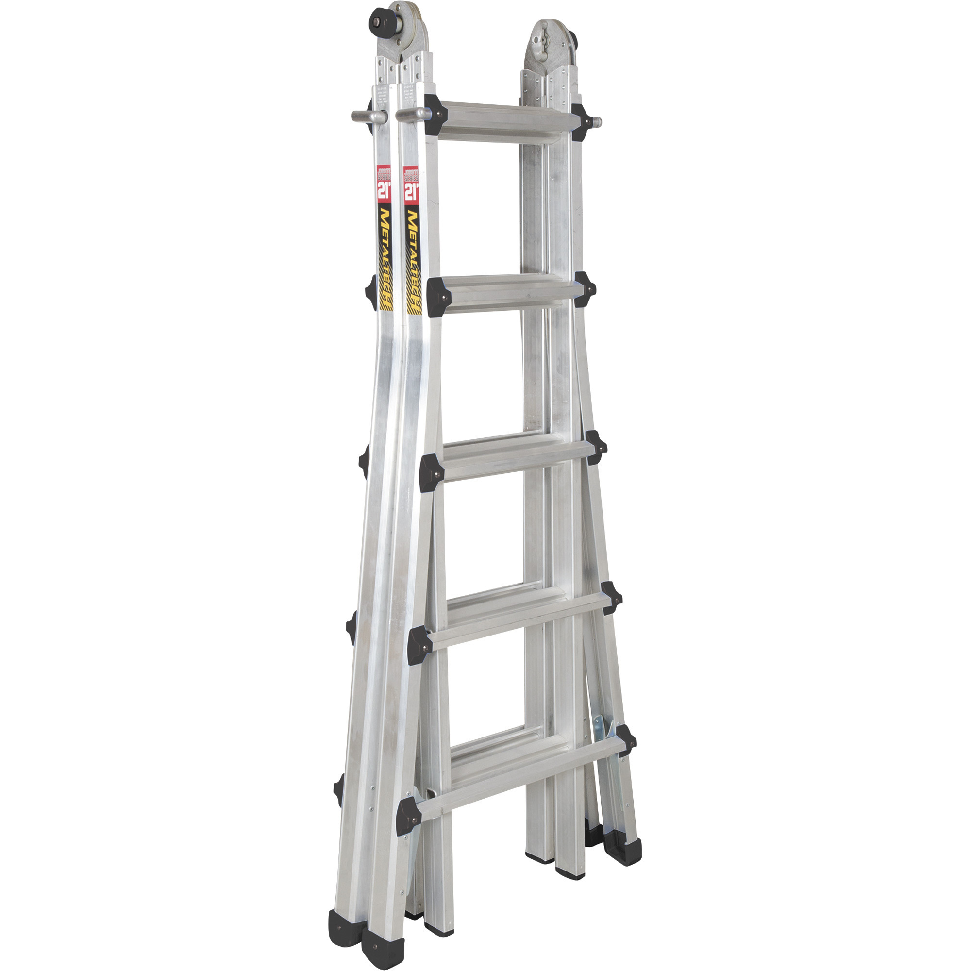 Metaltech 21ft. Telescoping Type 1A Multi-Position Ladder, 300-Lb. Capacity, Model# E-MTL7200AL